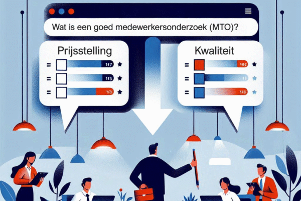 vergelijking van prijs en kwaliteit voor offerte mto